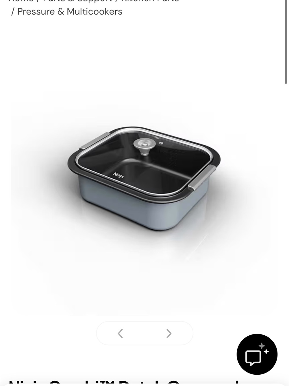 Ninja Combi™ Dutch Oven and Lid